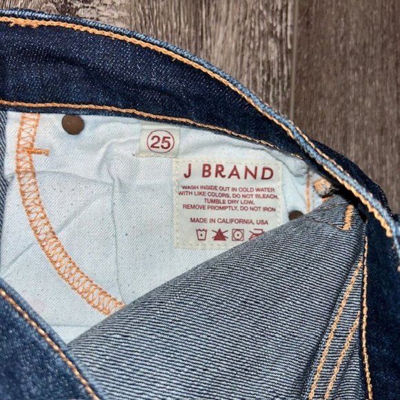 J Brand Jeans Size 25 The Deal Skinny Ankle Zipper Low Rise Stretch Denim Casual - Picture 5 of 6